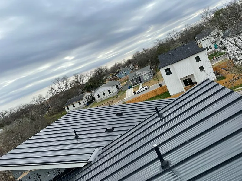 Standing seam metal roof panels with vents for Skylight Repair in Presque Isle